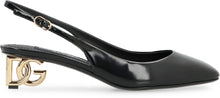 Load image into Gallery viewer, Patent leather slingback pumps
