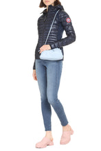 Load image into Gallery viewer, Hybridge hooded light-weight down jacket
