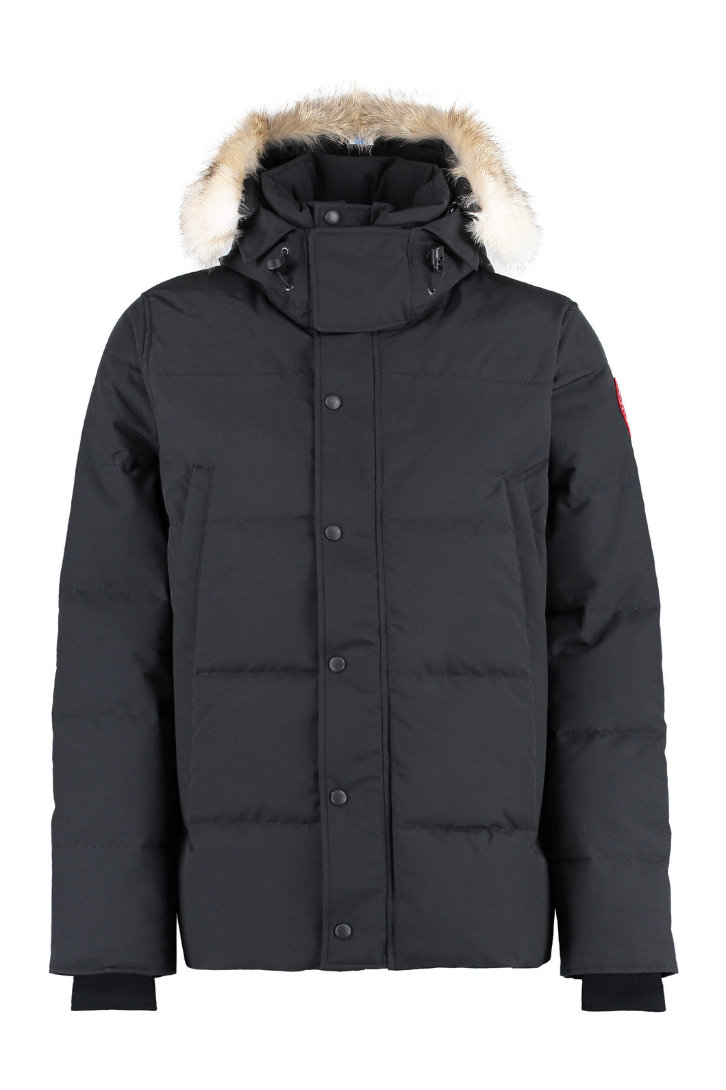 Fur hood parka
