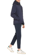 Load image into Gallery viewer, Lodge hooded full-zip down jacket
