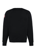 Load image into Gallery viewer, Huron cotton crew-neck sweatshirt
