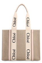 Load image into Gallery viewer, Woody linen tote bag
