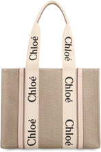Load image into Gallery viewer, Woody linen tote bag
