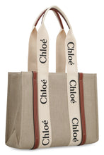 Load image into Gallery viewer, Woody linen tote bag
