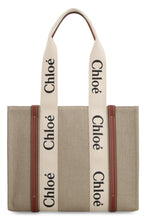 Load image into Gallery viewer, Woody linen tote bag
