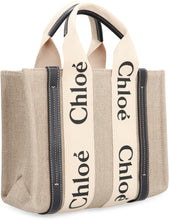 Load image into Gallery viewer, Woody linen mini tote bag

