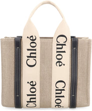 Load image into Gallery viewer, Woody linen mini tote bag
