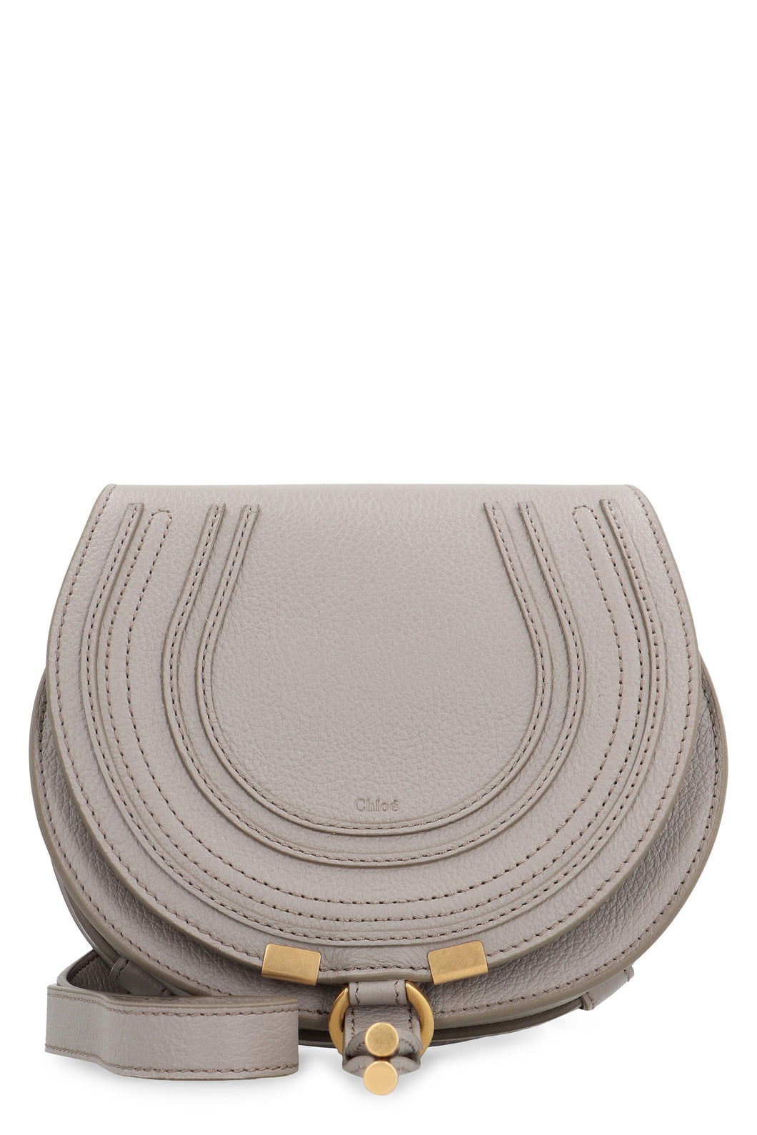 Marcie leather saddle bag