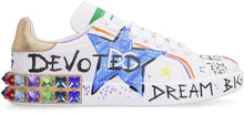 Load image into Gallery viewer, Portofino leather low-top sneakers
