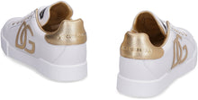 Load image into Gallery viewer, Portofino logo detail leather sneakers
