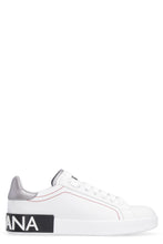 Load image into Gallery viewer, Portofino leather low-top sneakers
