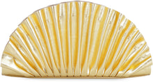 Load image into Gallery viewer, Nala metallic leather clutch
