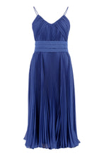 Load image into Gallery viewer, Clarino pleated midi dress
