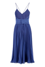 Load image into Gallery viewer, Clarino pleated midi dress
