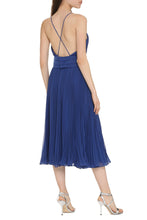 Load image into Gallery viewer, Clarino pleated midi dress
