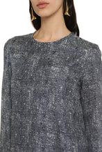 Load image into Gallery viewer, Clio printed silk blouse
