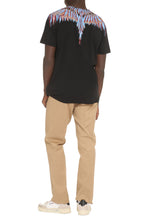 Load image into Gallery viewer, Lines Wings Printed cotton T-shirt
