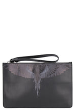 Load image into Gallery viewer, Printed leather flat pouch
