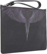 Load image into Gallery viewer, Printed leather flat pouch
