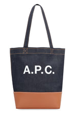 Load image into Gallery viewer, Axel small denim tote bag
