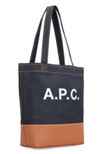Load image into Gallery viewer, Axel small denim tote bag

