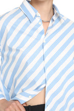 Load image into Gallery viewer, Rosie striped cotton shirt
