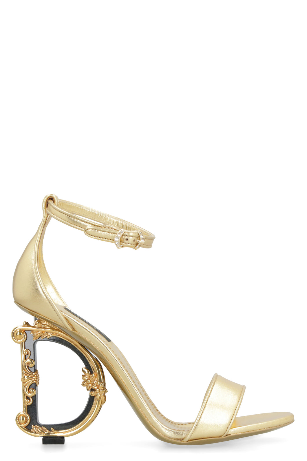 Keira metallic leather sandals