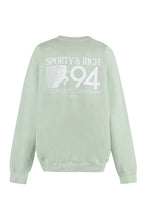 Load image into Gallery viewer, Cotton crew-neck sweatshirt
