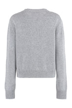 Load image into Gallery viewer, Cashmere crew-neck sweater
