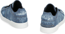 Load image into Gallery viewer, Denim low-top sneakers

