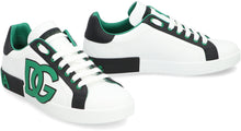 Load image into Gallery viewer, Portofino Spoiler Leather low-top sneakers
