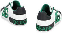 Load image into Gallery viewer, Portofino Spoiler Leather low-top sneakers
