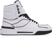 Load image into Gallery viewer, New Roma leather mid-top sneakers

