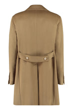 Load image into Gallery viewer, Double-breasted wool coat
