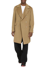 Load image into Gallery viewer, Double-breasted wool coat
