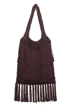 Load image into Gallery viewer, Deva mesh-knit tote bag
