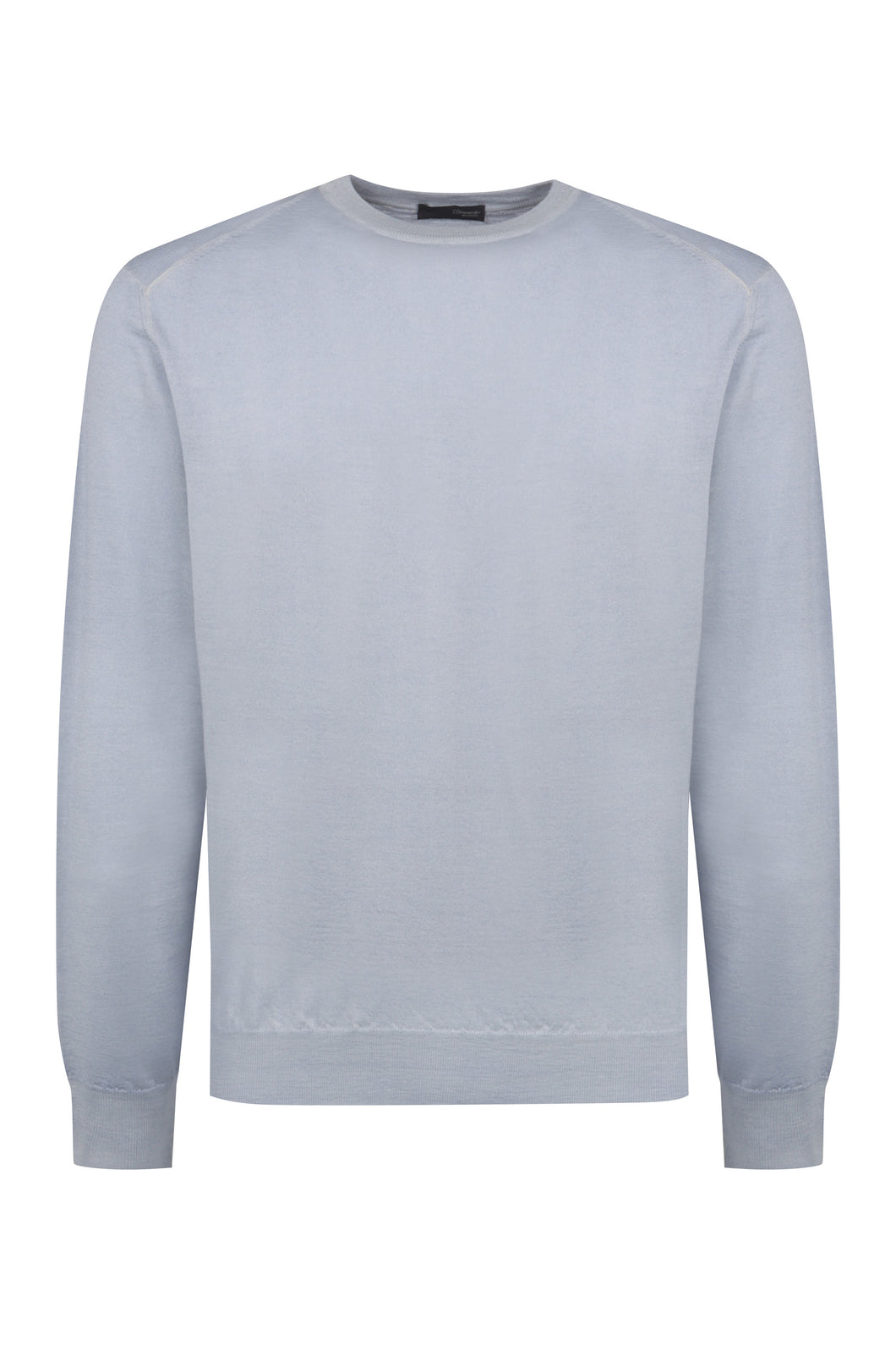 Crew-neck wool sweater