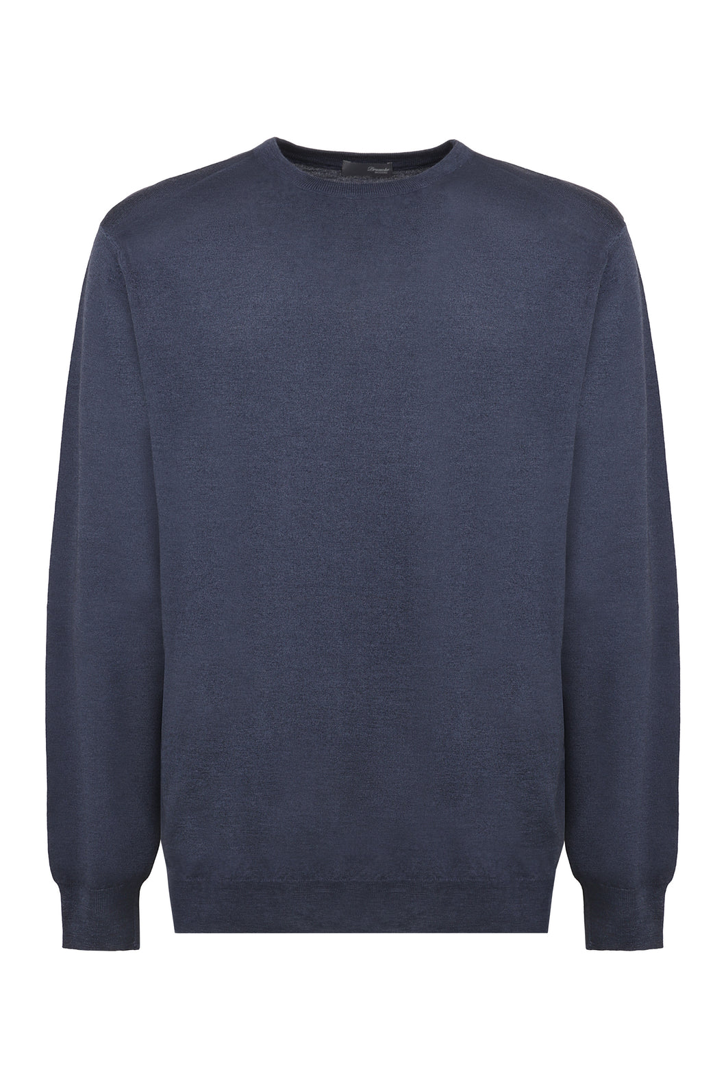 Crew-neck wool sweater