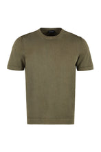Load image into Gallery viewer, Cotton crew-neck T-shirt
