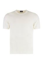 Load image into Gallery viewer, Cotton short sleeve sweater

