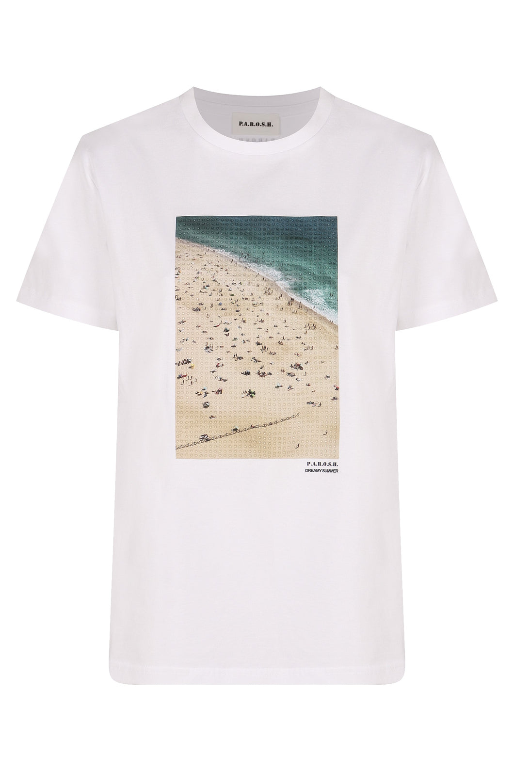 Cotton crew-neck T-shirt