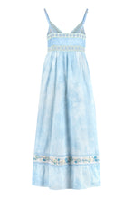 Load image into Gallery viewer, King embroidered cotton long dress
