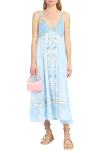 Load image into Gallery viewer, King embroidered cotton long dress
