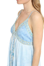 Load image into Gallery viewer, King embroidered cotton long dress
