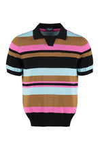 Load image into Gallery viewer, Knitted cotton polo shirt
