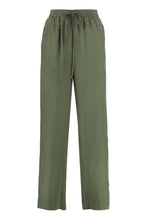 Load image into Gallery viewer, Silk wide leg trousers
