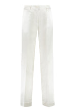 Load image into Gallery viewer, Viscose and silk trousers
