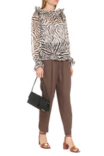 Load image into Gallery viewer, Sol printed silk blouse
