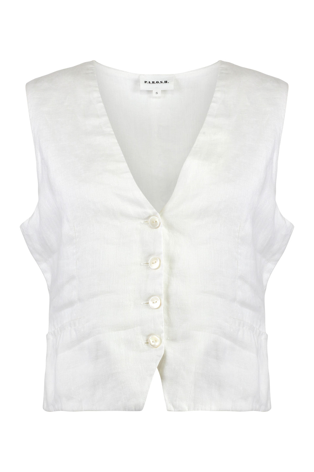 Linen vest