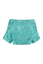 Load image into Gallery viewer, Floral jacquard fabric blouse

